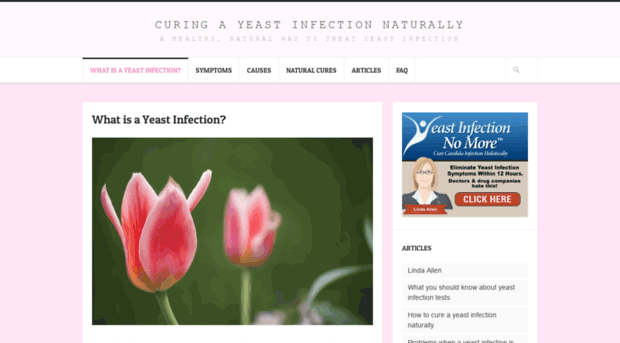 curetheyeastinfection.com