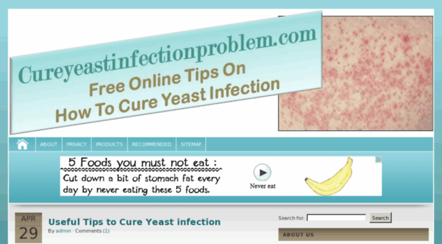 cureyeastinfectionproblem.com