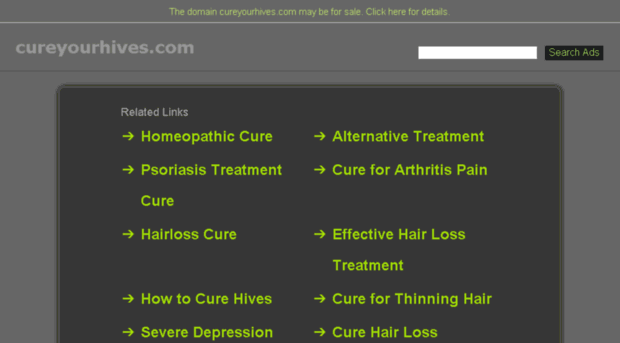 cureyourhives.com