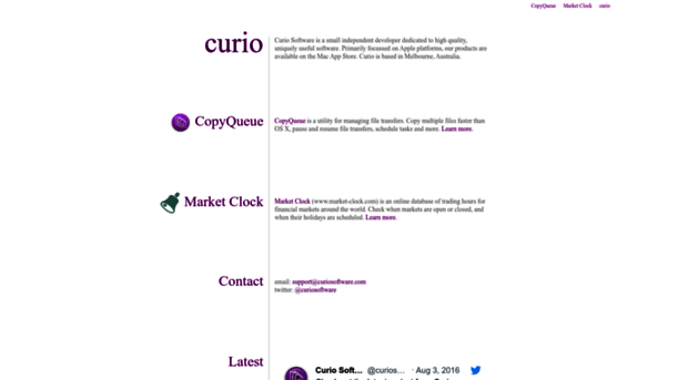curiosoftware.com