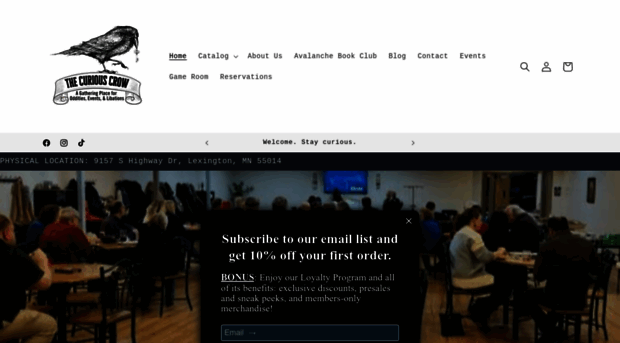 curiouscrowcompany.com