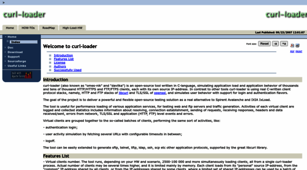 curl-loader.sourceforge.net