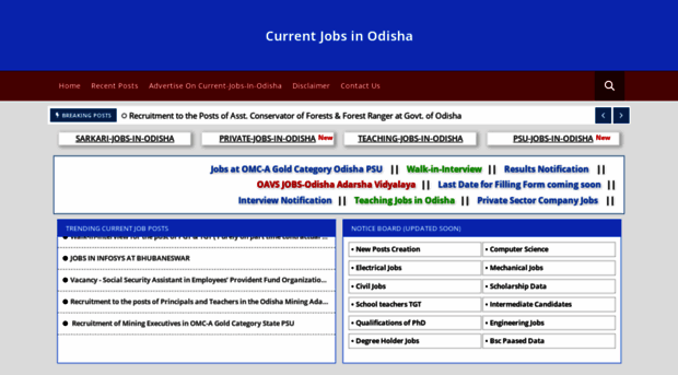 currentjobsinodisha.in