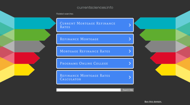 currentsciences.info