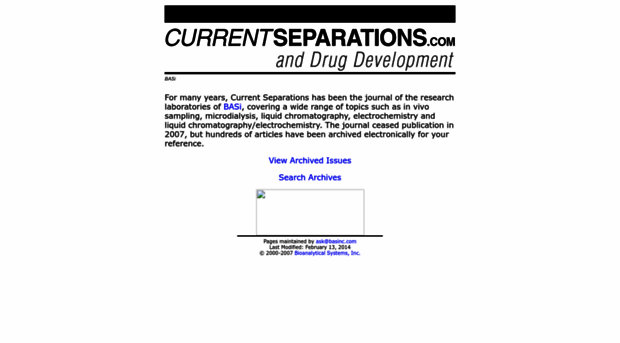 currentseparations.com