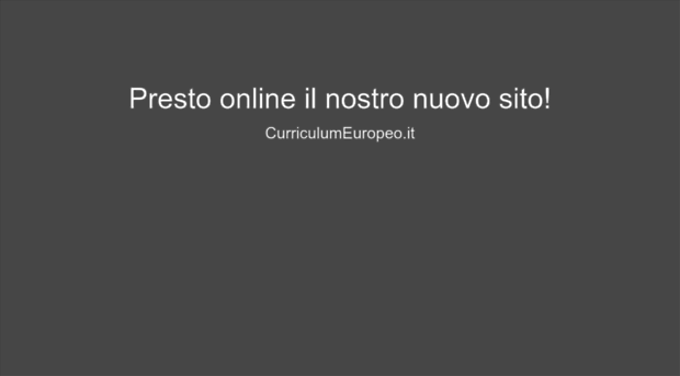 curriculumeuropeo.it