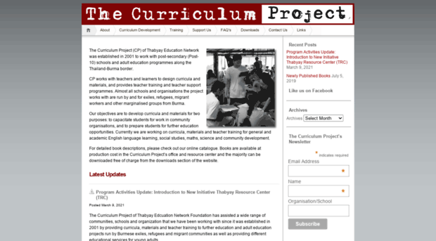 curriculumproject.org