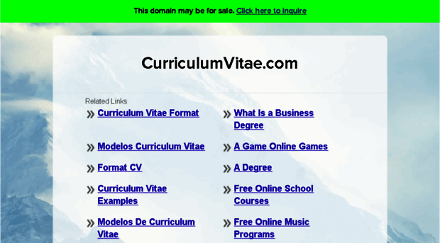 curriculumvitae.com