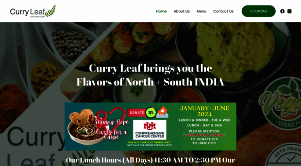 curryleafrestaurant.us