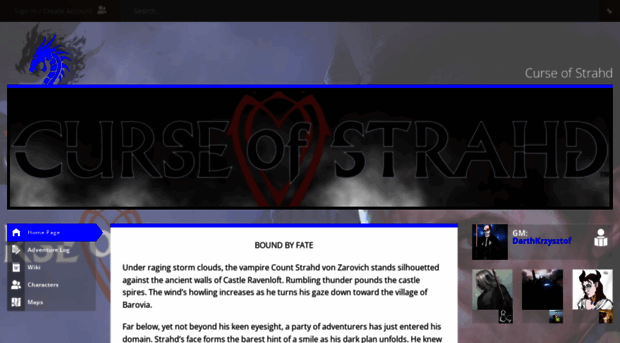 curseofstrahd5e.obsidianportal.com