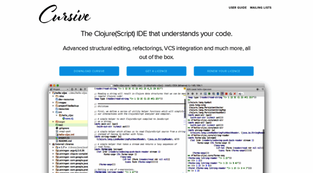 cursive-ide.com