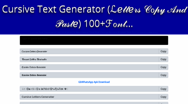 cursivelettersgenerator.com