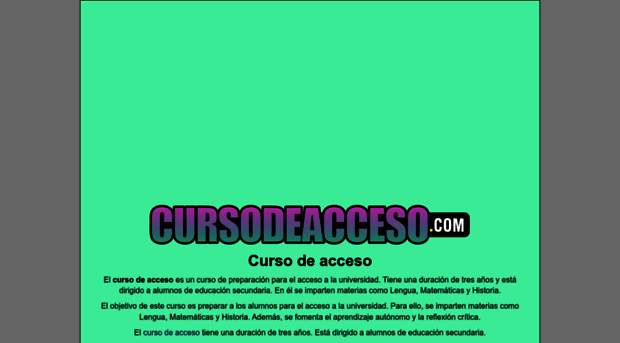 cursodeacceso.com