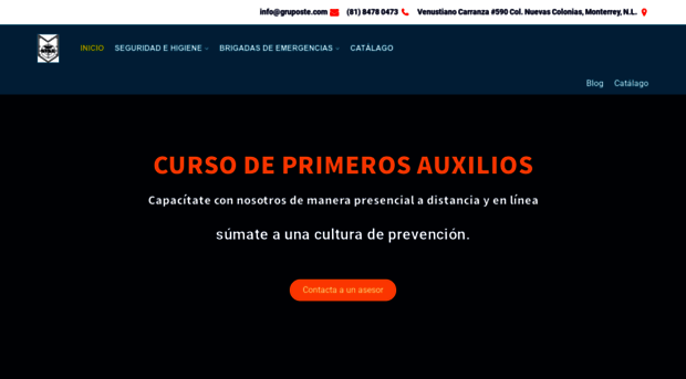 cursodeprimerosauxilios.com.mx