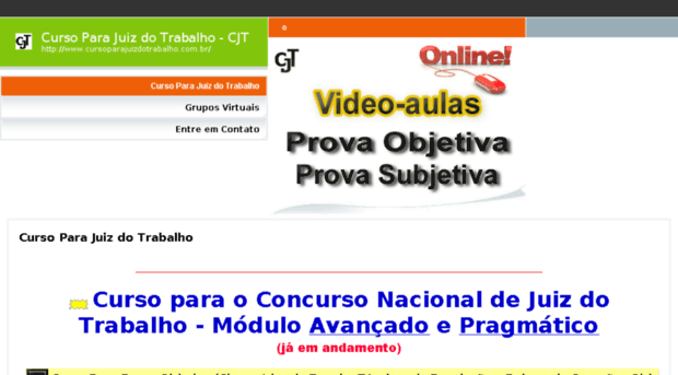 cursoparajuizdotrabalho.com.br