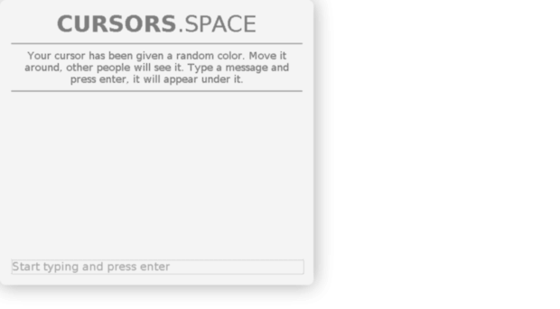 cursors.space