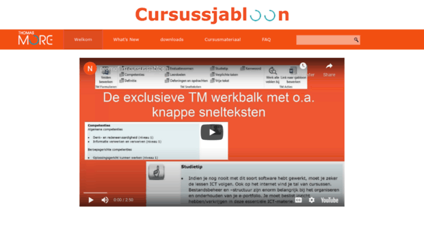 cursussjabloon.be