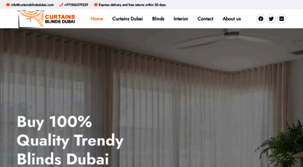 curtainsblindsdubai.com