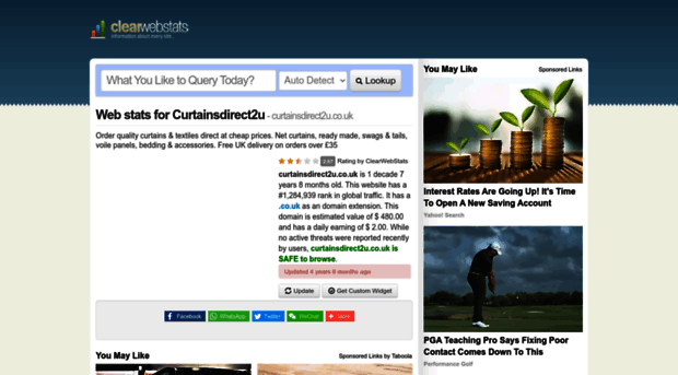 curtainsdirect2u.co.uk.clearwebstats.com