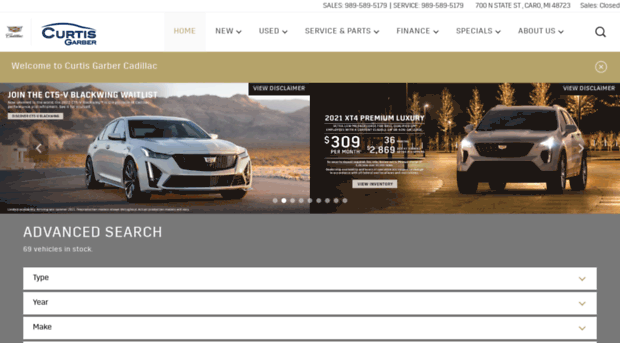 curtisgarbercadillac.com