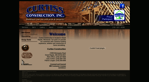 curtissconstruction.com