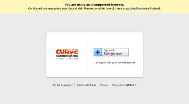 curve.harvestapp.com