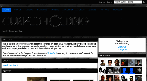curvedfolding.com