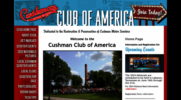 cushmanclubofamerica.com