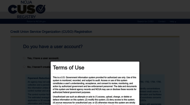 cusoregistry.ncua.gov