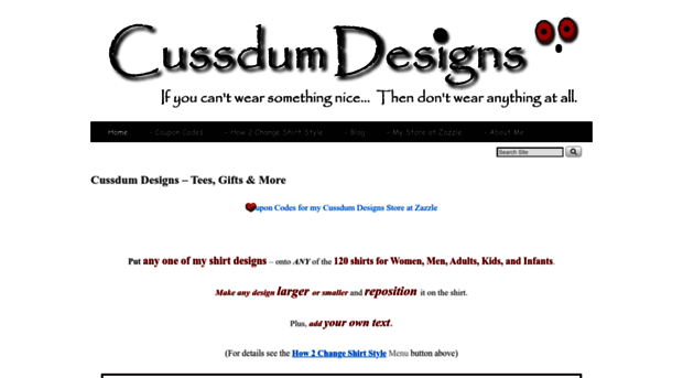 cussdumdesigns.com