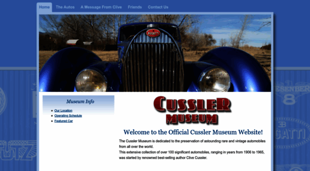 cusslermuseum.com