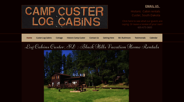 custerlogcabins.com