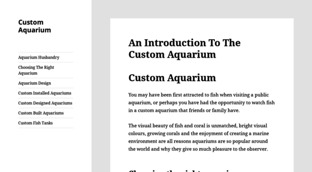 customaquarium.co.uk