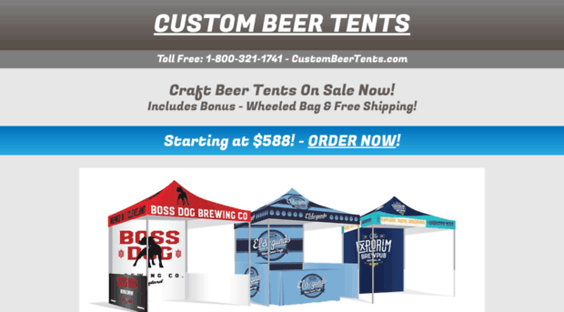 custombeertents.com