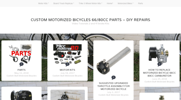 custombuiltmotorizedbicycles.com