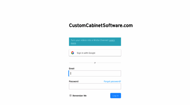 customcabinetsoftware.wistia.com