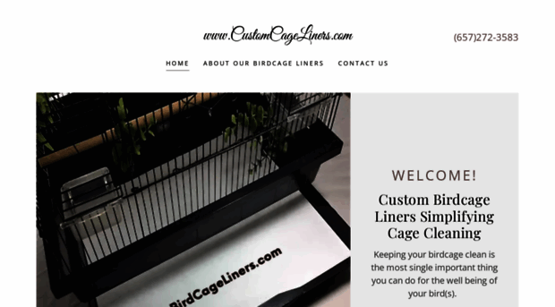 customcageliners.com