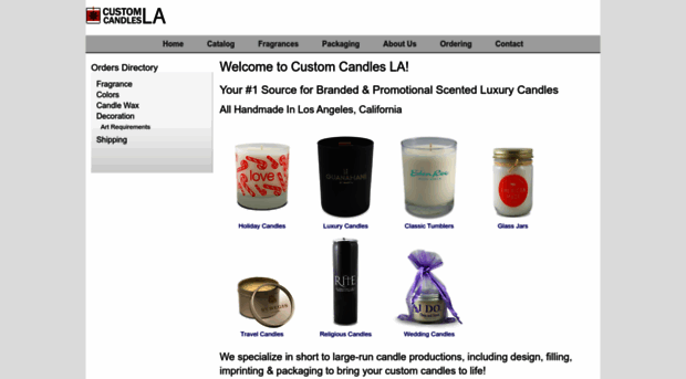 customcandlesla.com