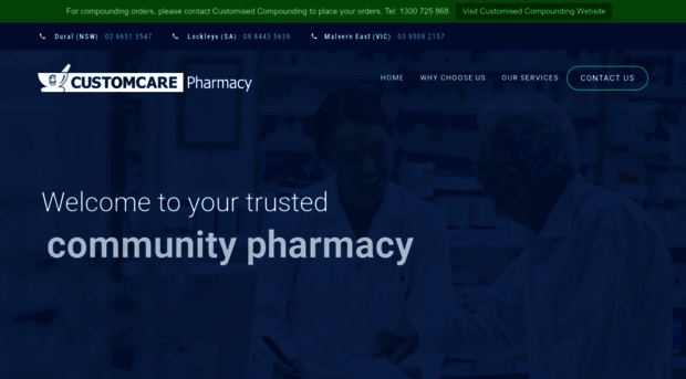 customcarepharmacy.com.au