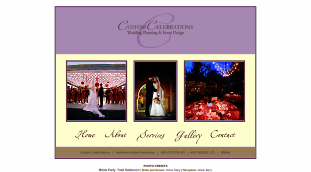 customcelebrationsweddings.com