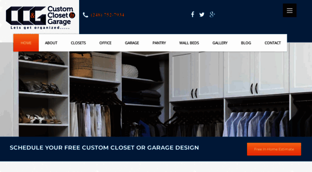 customclosetandgarage.com