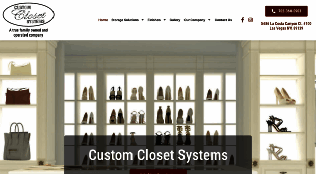 customclosetvegas.com