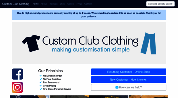 customclubclothing.co.uk