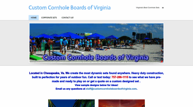 customcornholeboardsofvirginia.com