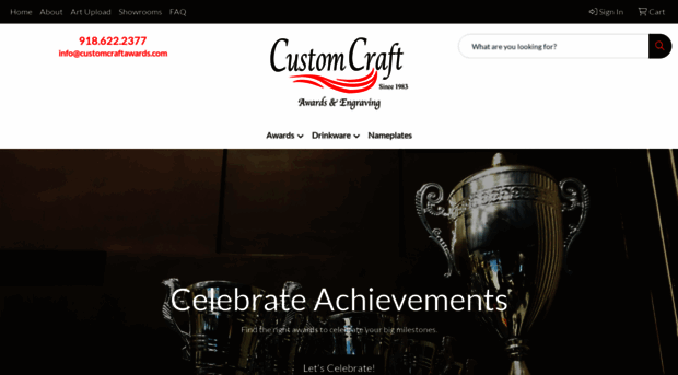 customcraftawards.com