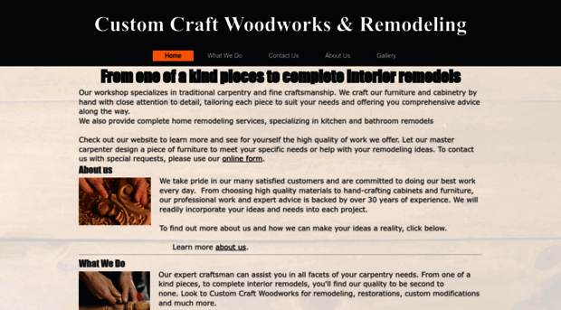 customcraftwoodworks.com