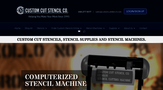 customcutstencil.com