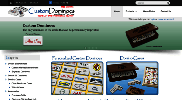 customdominoes.com