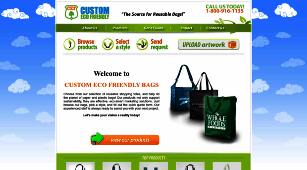 customecofriendlybags.com