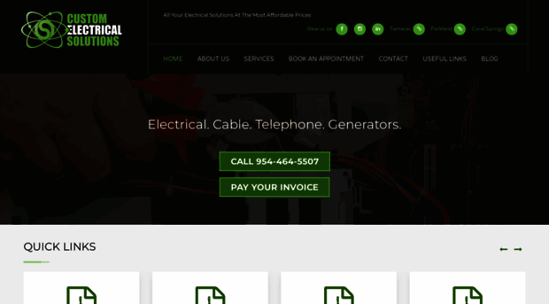 customelectricalsolutions.com